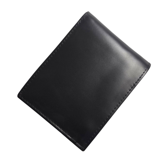 Black Leather Wallet for Men - PK RUSH