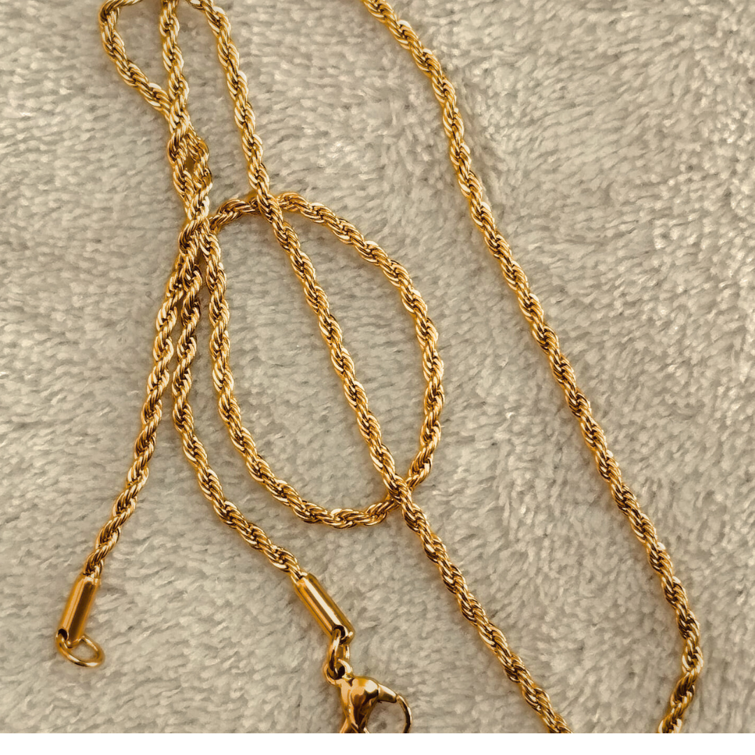 New Beautiful Design Golden Chain Pendant for Women - PK RUSH